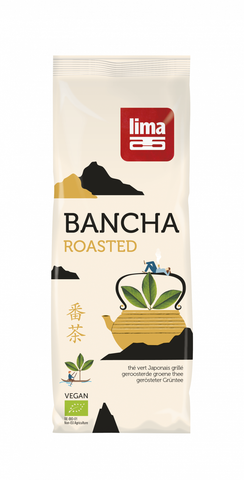Lima Bancha thé vert japonais grillé bio 75g